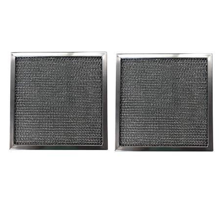 DURAFLOW FILTRATION Replacement Aluminum Filters 13-3/4x14x3/8 A60434